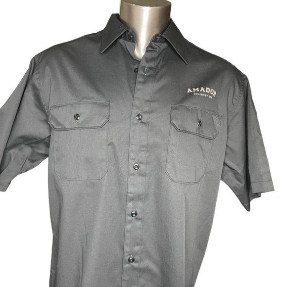 Mens Carhartt Amador Colab Shirt Black Button Down Size XL u New With Tags - Picture 4 of 14